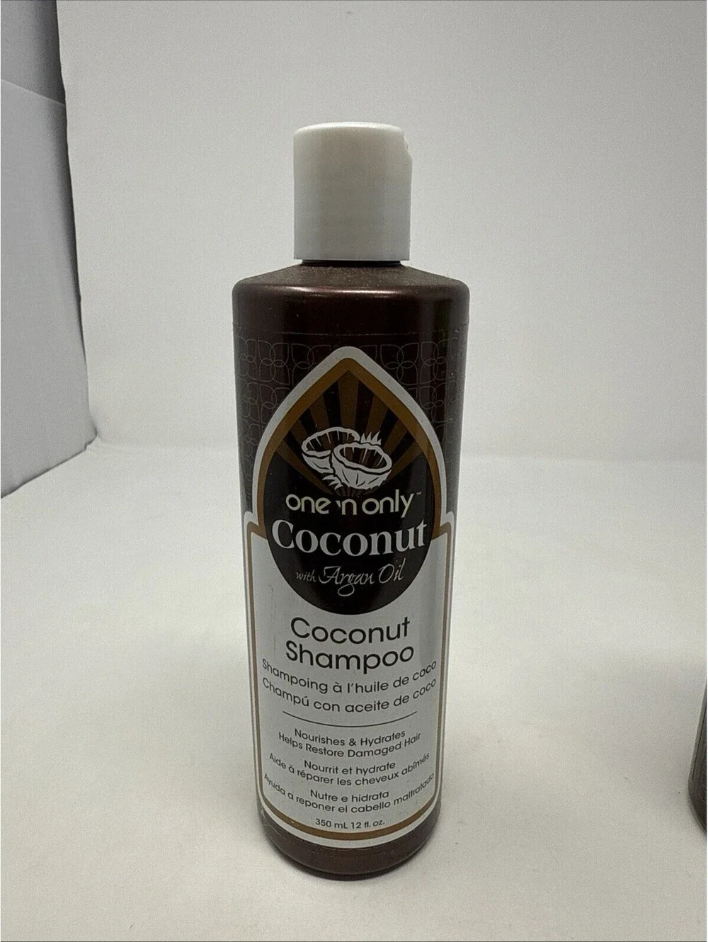 One N Only Coconut With Argan Oil Shampoo Nourishes And Restores, 12 oz